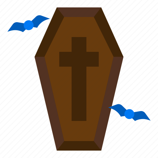 Coffin, dead, scary, spooky, terror icon - Download on Iconfinder