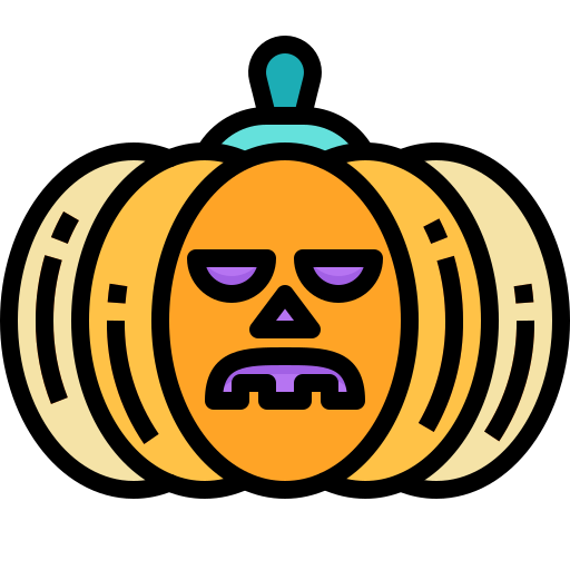 Tear, spooky, horror, halloween, pumpkin icon - Free download