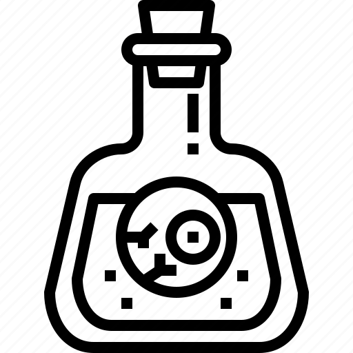 Bottle, horror, halloween, spooky, jar icon - Download on Iconfinder