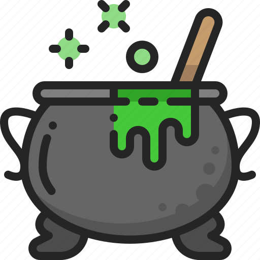 Cooking, cauldron, witchcraft, pot, equipment icon - Download on Iconfinder