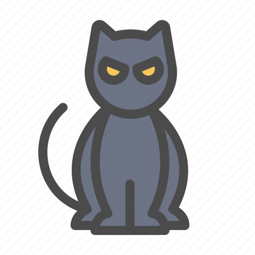 Pet, cat, domestic, halloween, cartoon, animal icon - Download on Iconfinder
