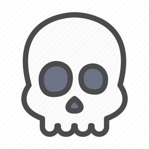 Skull, skeleton, head, death, dead, halloween icon - Download on Iconfinder