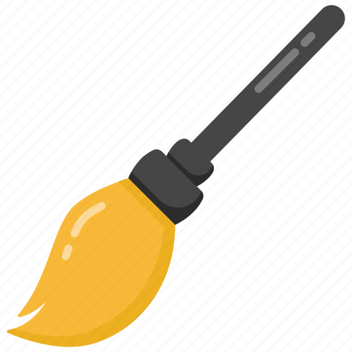 Magic broom, broomstick, cleaning broom, broom, housekeeping mop icon - Download on Iconfinder