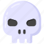 skull, magic skull, ghost skull, ghost, halloween skull 