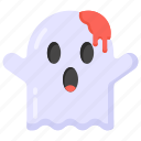 halloween ghost, scary ghost, monster, creepy ghost, evil
