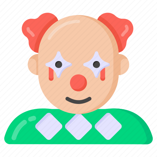 Buffoon, joker, jester, clown, joker face icon - Download on Iconfinder