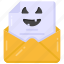 letter, halloween message, halloween note, halloween invitation, halloween mail 