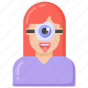 cyclops, monster, fictional character, mythical creature, female cyclops