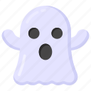 halloween ghost, scary ghost, monster, creepy ghost, evil