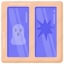 ghost, window ghost, scary ghost, halloween window ghost, window wraith 