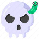 halloween skull, skull snake, scary skull, snake, creepy skull snake