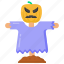 farm scarecrow, halloween scarecrow, scary scarecrow, pumpkin scarecrow, cornfield scarecrow 