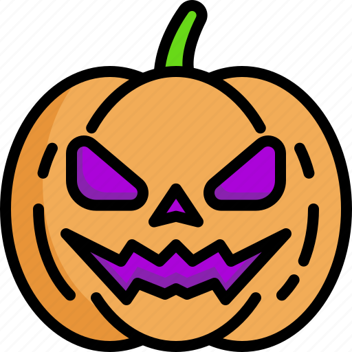 Pumpkin, halloween, horror, party, fear, terror, spooky icon - Download on Iconfinder