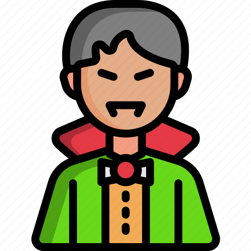 Vampire, cultures, dracula, character, costume, user, man icon - Download on Iconfinder