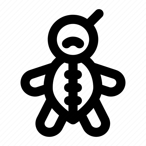 Voodoo doll, fear, horror, halloween, spooky, terror, scary icon - Download on Iconfinder