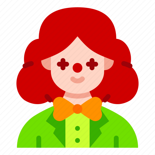 Clown, joker, avatar, halloween, horror, scary, circus icon - Download on Iconfinder