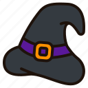 witch, hat, halloween, costume, magic, wizard