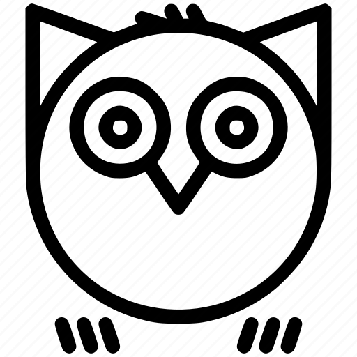 Owl, horror, scary, halloween, spooky, ghost icon - Download on Iconfinder