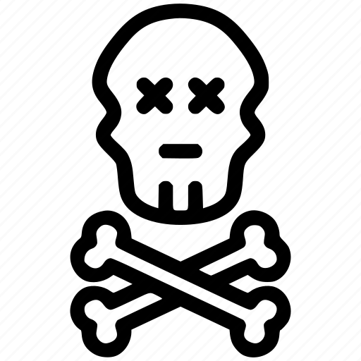 Skull, bones, halloween, scary, horror icon - Download on Iconfinder