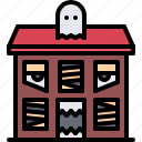 building, house, halloween, party, holiday, spirit, ghost