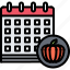 halloween, party, holiday, pumpkin, calendar, date 