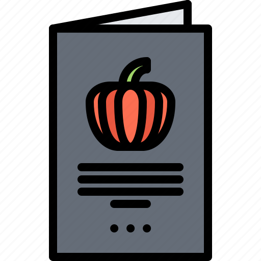 Halloween, party, holiday, pumpkin, card icon - Download on Iconfinder