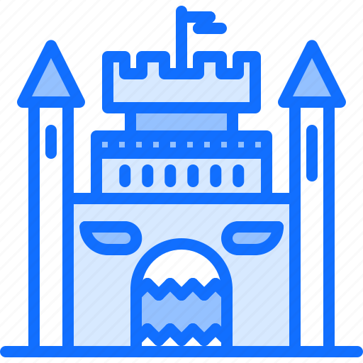 Building, castle, halloween, party, holiday icon - Download on Iconfinder