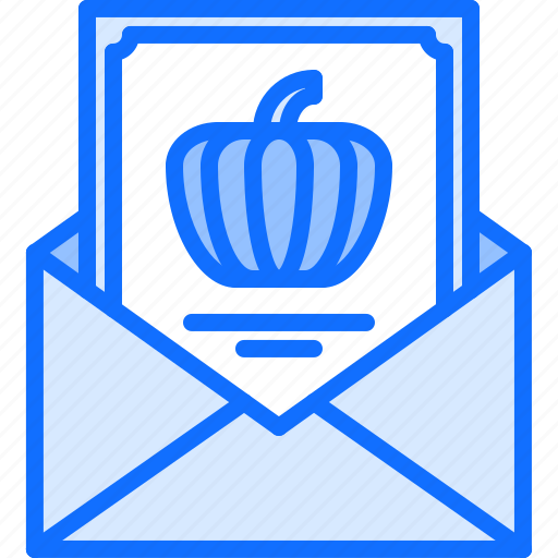 Invitation, letter, envelope, card, halloween, party, holiday icon - Download on Iconfinder