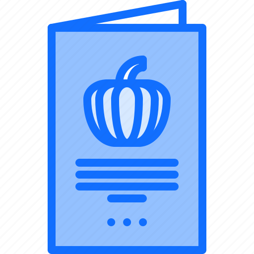 Halloween, party, holiday, pumpkin, card icon - Download on Iconfinder