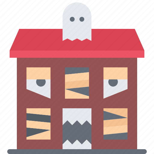 Building, house, halloween, party, holiday, spirit, ghost icon - Download on Iconfinder