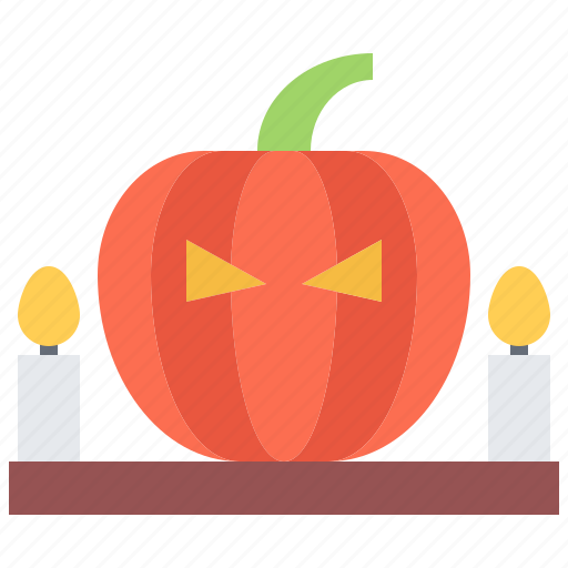 Halloween, party, holiday, pumpkin, candle icon - Download on Iconfinder