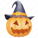 pumpkin, halloween, vegetable, lantern, horror, jack, hat 