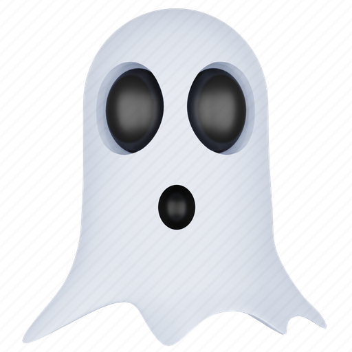 Ghost, halloween, scary, spooky, horror, monster 3D illustration - Download on Iconfinder