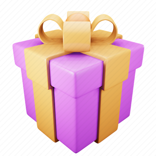 Gift, halloween, present, holiday, box, surprise 3D illustration - Download on Iconfinder