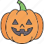 pumpkin, halloween, scary, food, vegetable, spooky, ghost, horror, character 