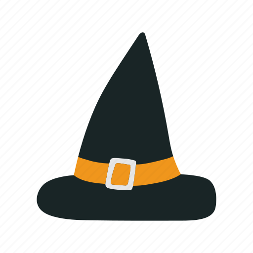 Witch, hat, pointed, cap, sorcerers, wizards, headwear icon - Download on Iconfinder