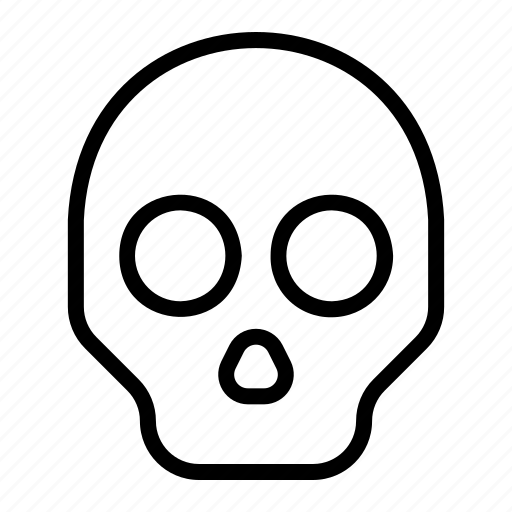 Skull, crossbone, bones, horror, spooky, terror, scary icon - Download on Iconfinder