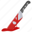 halloween, knife, blood, killing, activity, tool 