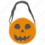 halloween, purse, bag, shoulder, character 