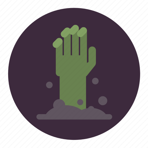 Dead, finger, green, halloween, hand, scary icon - Download on Iconfinder