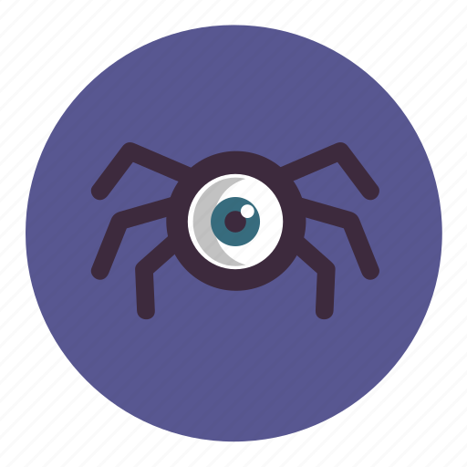 Creepy, eye, halloween, monster, scary, spider, spooky icon - Download on Iconfinder