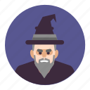halloween, hat, scary, spooky, warlock, wizard