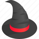 halloween, hat, holiday, horror, isometric, spooky, witch