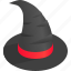 halloween, hat, holiday, horror, isometric, spooky, witch 