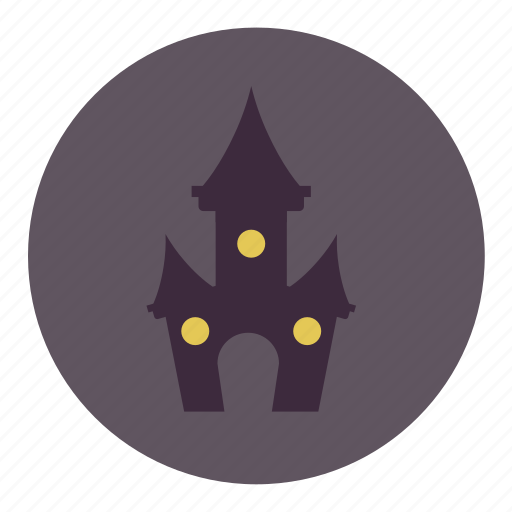 Castle, creepy, halloween, palace, scary, spooky icon - Download on Iconfinder