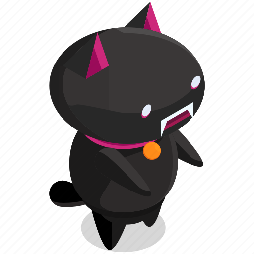 Cat, monster, halloween, horror, scary, spooky icon - Download on Iconfinder