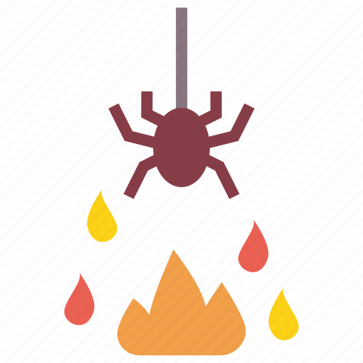 Evil, fire, halloween, horror, spider icon - Download on Iconfinder