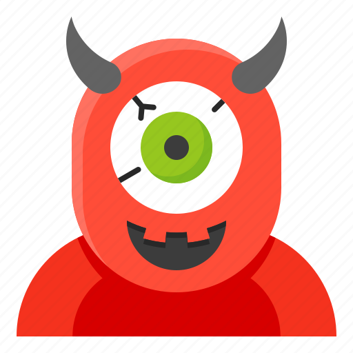 Avatar, cyclops, halloween, monster, spooky icon - Download on Iconfinder