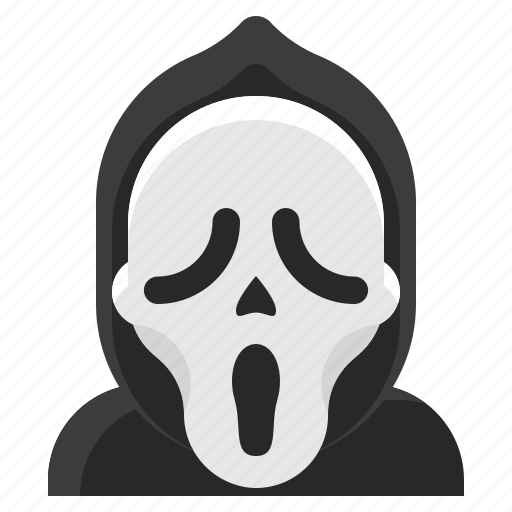 Avatar, halloween, scary mask, scream, spooky icon - Download on Iconfinder