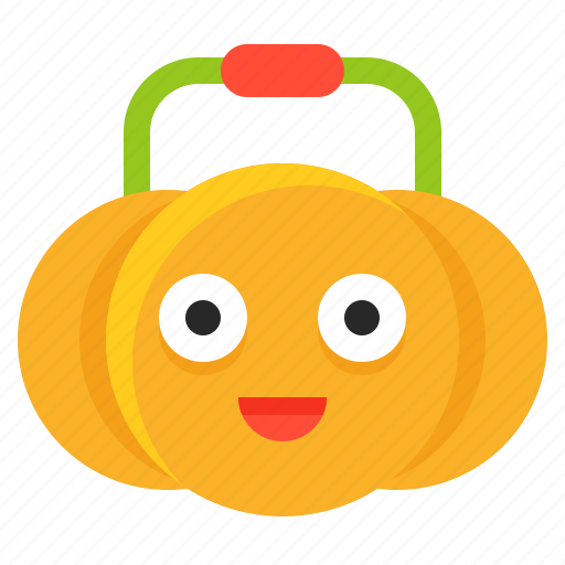 Avatar, basket, halloween, pumpkin, spooky icon - Download on Iconfinder